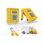 Live Time Container GPS Tracking Device Door Open / Close Alarm Tape Easy Install