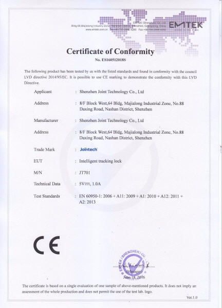 ISO9001 دستگاه های نظارت بر درجه حرارت زنجیر سرد قفل درب GPS ضد گرد و غبار 12