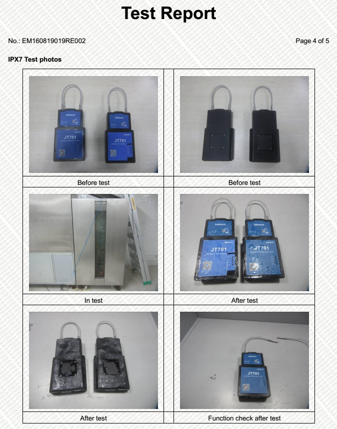 ISO9001 دستگاه های نظارت بر درجه حرارت زنجیر سرد قفل درب GPS ضد گرد و غبار 16