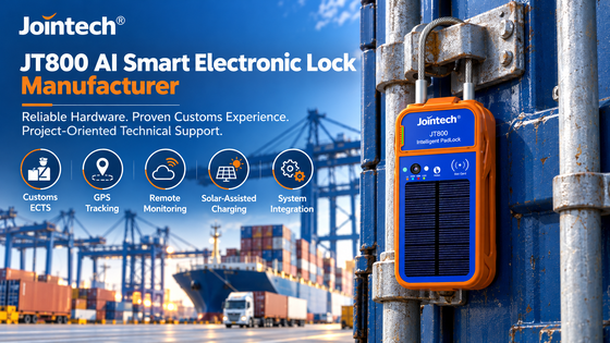 JT800 AI Smart Electronic Lock Manufacturer & Supplier for Customs ECTS Projects