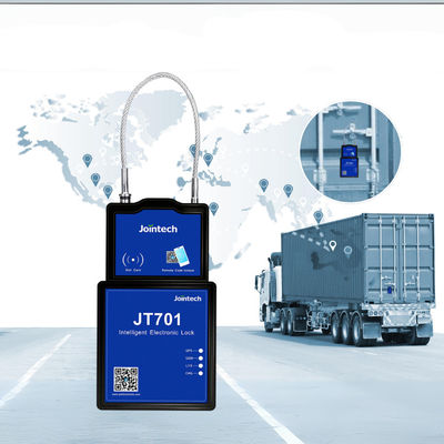 قفل الکترونیکی قابل استفاده مجدد JT701 Jointech با GPS و 4G با هشدار دستکاری برای حمل و نقل محموله با ارزش بالا